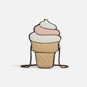 Sac Cornet Glace Nila Anthony /Ice Cream Cone Crossbody Bag Novelty Festival